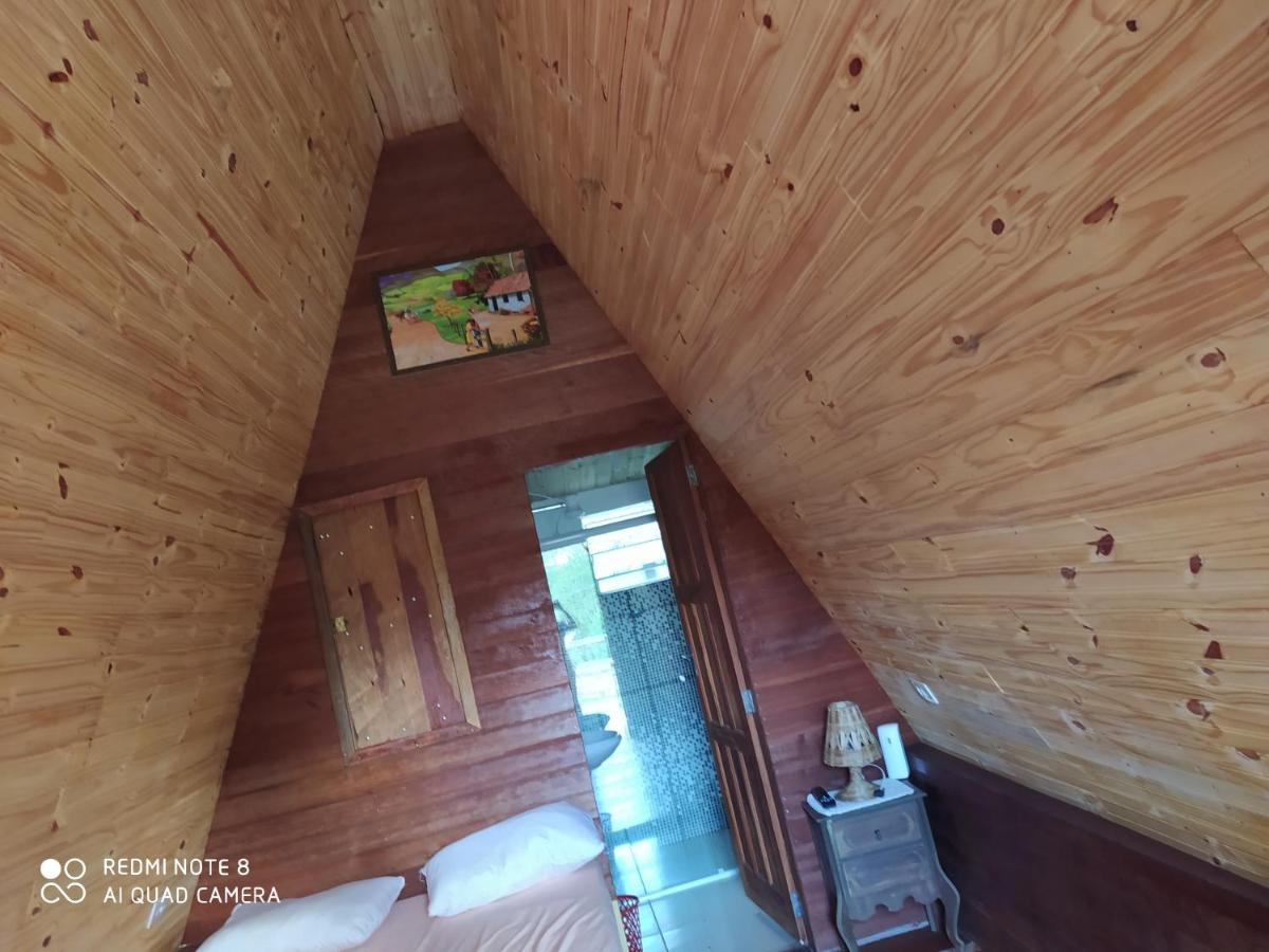 Chales E Camping Do Robinho 1 São Tomé das Letras Bagian luar foto