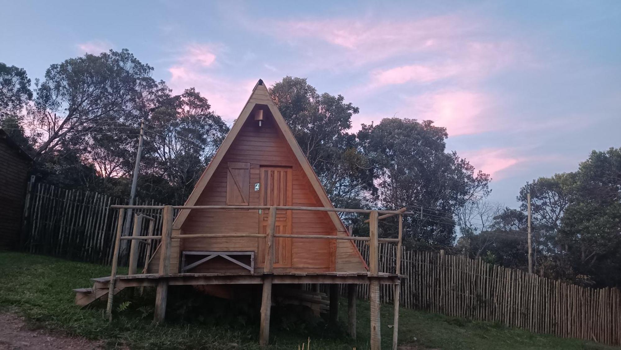 Chales E Camping Do Robinho 1 São Tomé das Letras Bagian luar foto